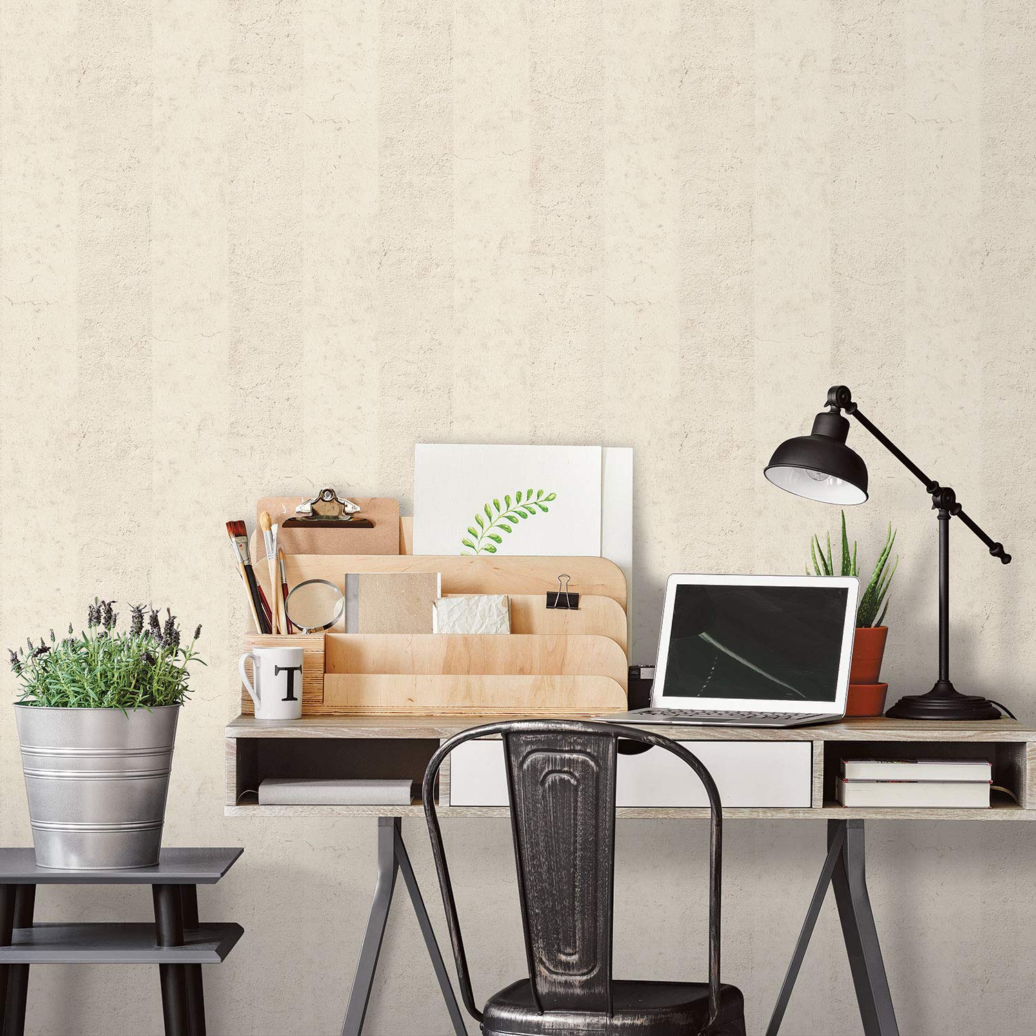 Galerie G67955 Organic Textures Wallpaper, Beige - Image 2