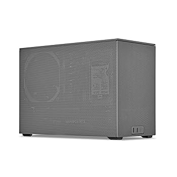 Amazon | SSUPDコンパクトPCケース MESHROOM D Fossil Gray フル