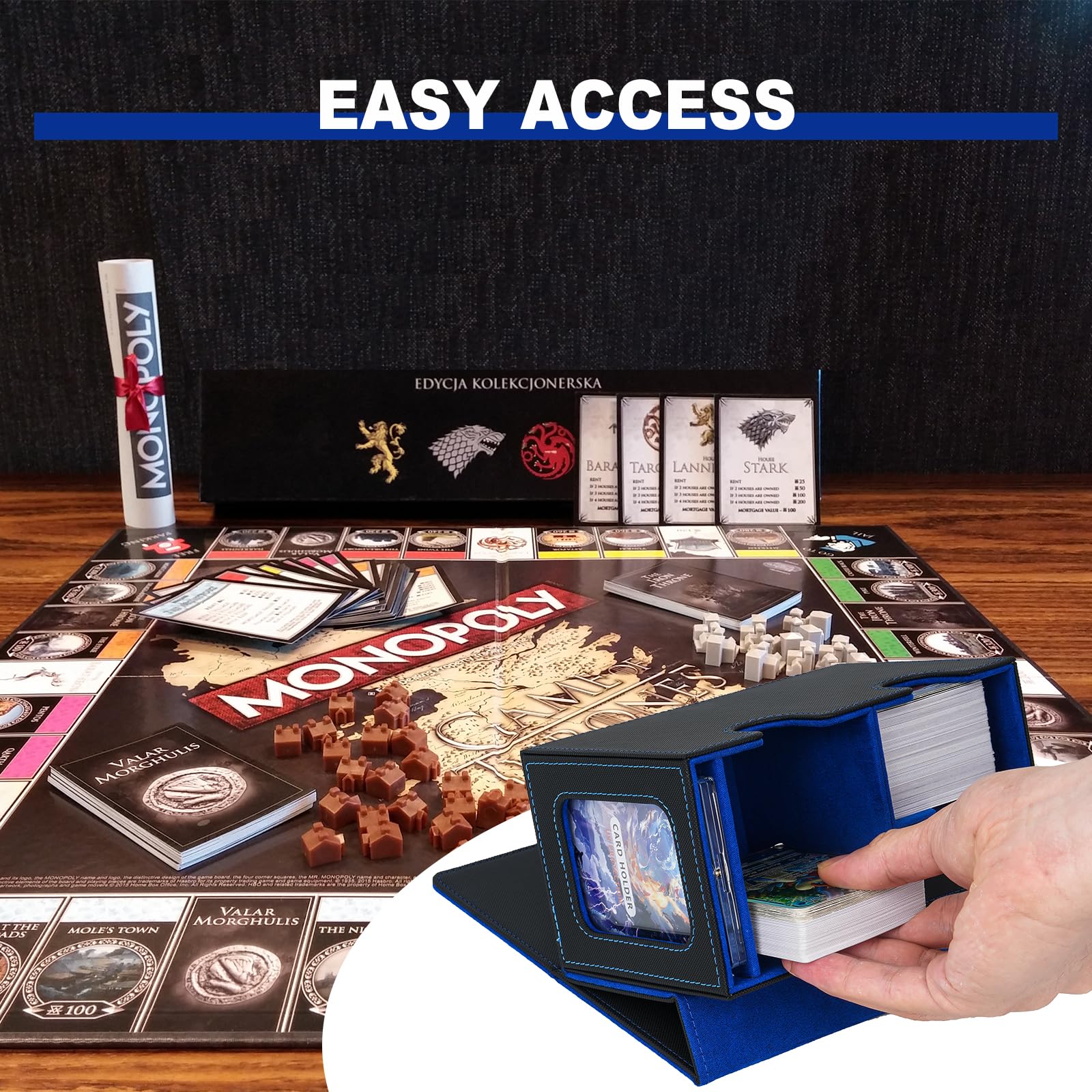 Amazon.co.jp: Jaffzora (ジャフゾラ) 大型カードデッキボックス