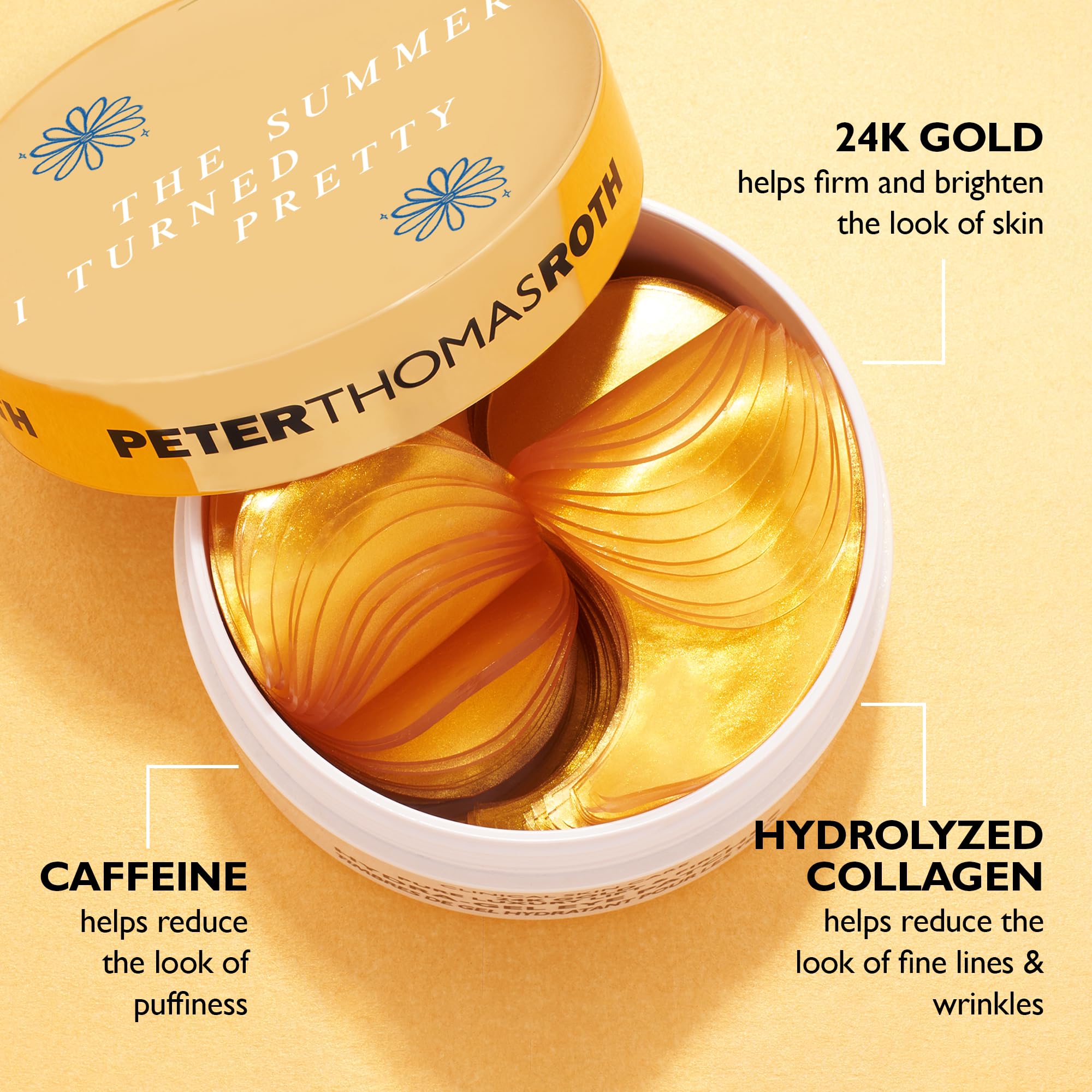 Peter Thomas Roth | The Summer I Turned Pretty x Peter Thomas Roth Travel-Size 24K Gold Hydra-Gel Eye Patches