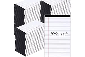Gueevin Notepads in Bulk 100Pcs Legal Pads