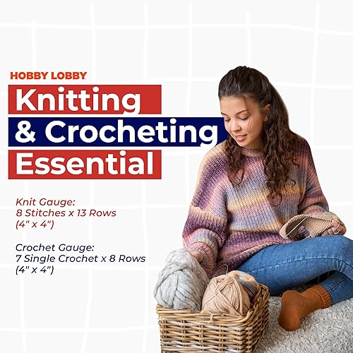 Hobby Lobby Ivory Yarn Bee Cozy Occasion - Juego de 3 hilos