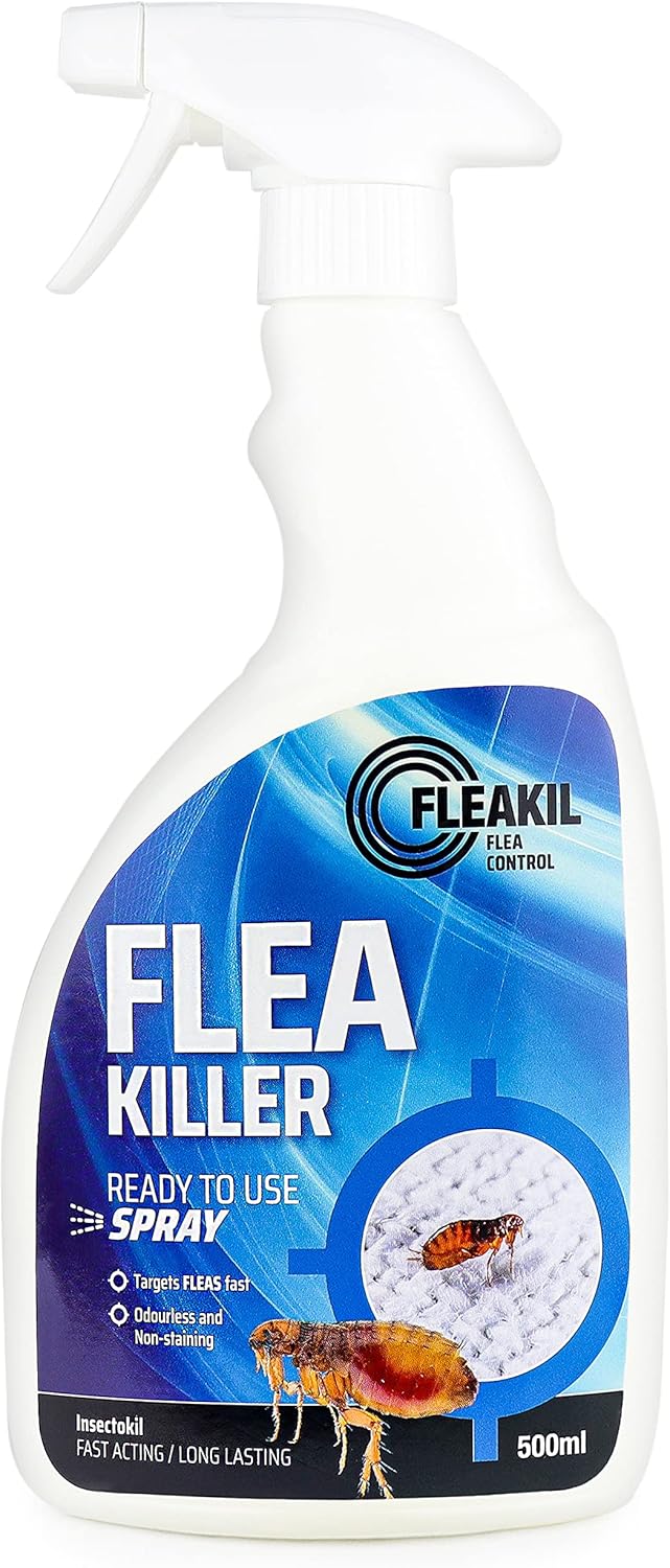 FleaKil Flea Killer Spray Fast Acting Flea Repellent Killer Spray For
