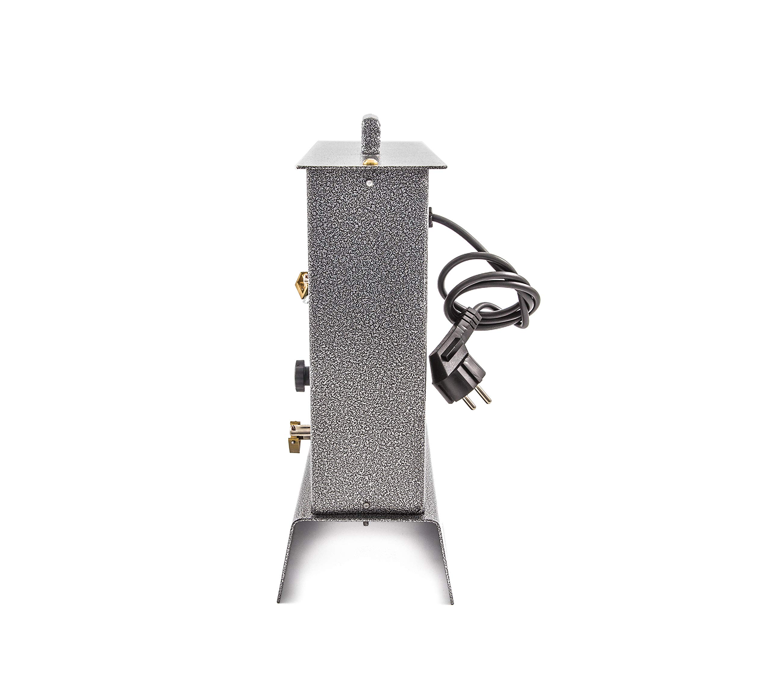 GIEMME - Girarrosto Elettrico con 2 motori - Portata max 12 kg - Spiedi Regolabili in Altezza