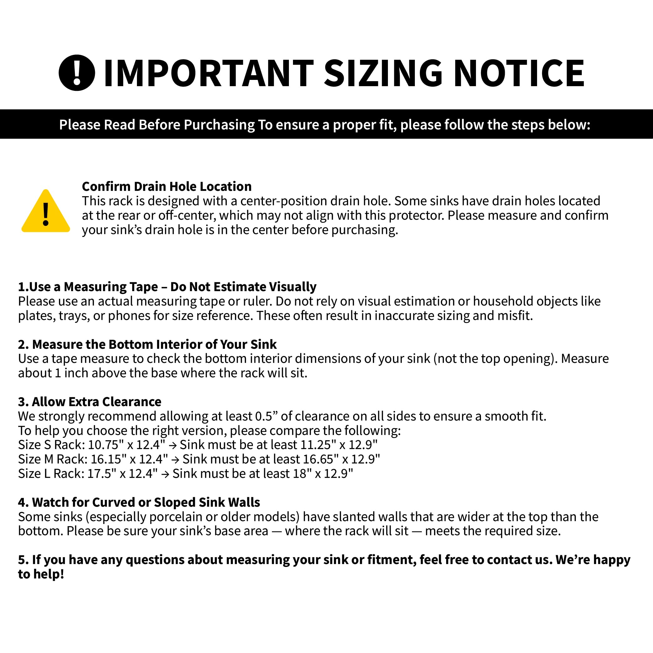 SunnyPoint 304 Stainless Steel Sink Protector Rack Rust-Resistant Grid for Kitchen Sink Bottom Scratch Prevention Drainage Support Fits — view 3