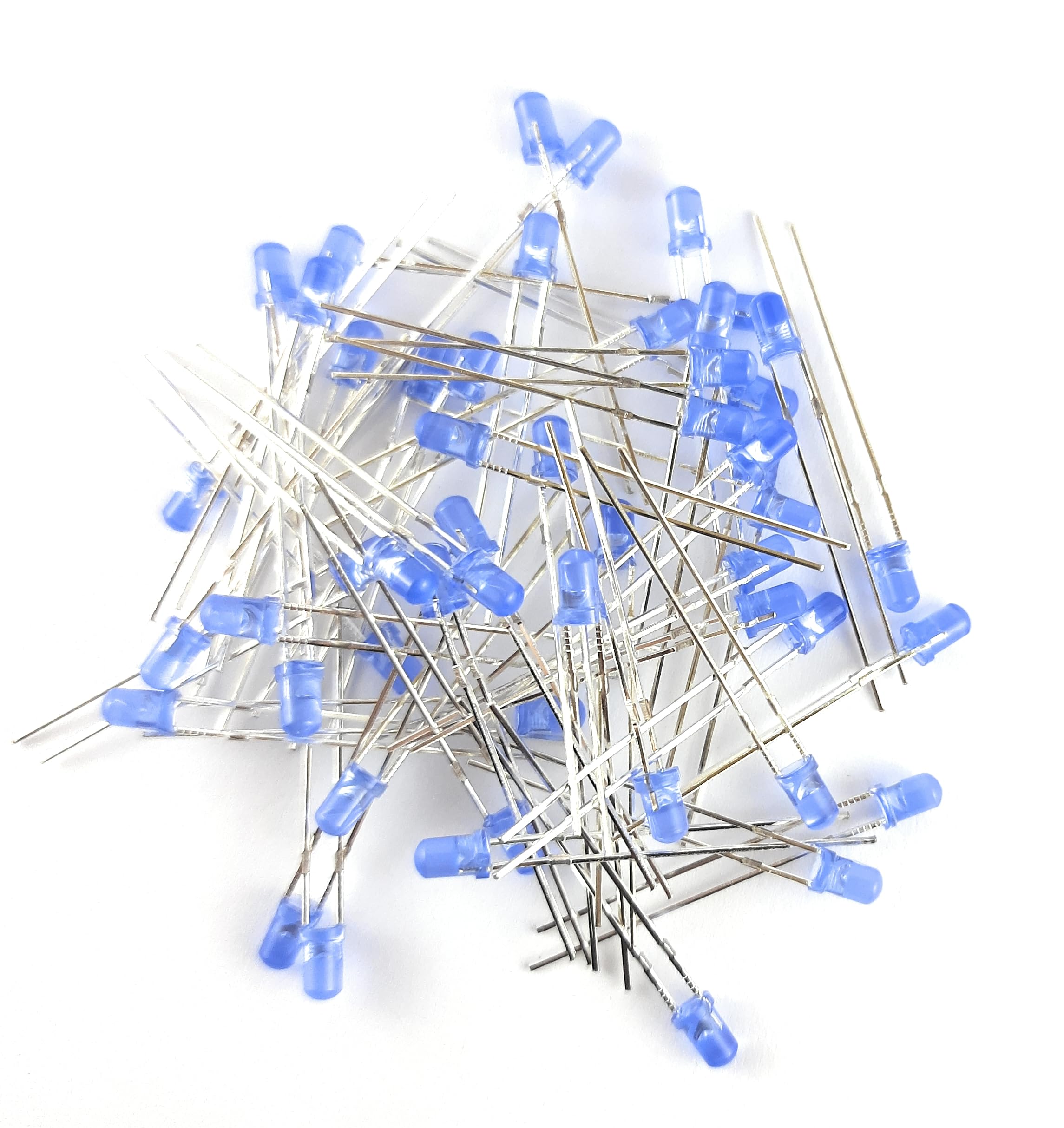 100 Pics 3mm Blue color LED Light-image-25