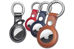 Eusty Air Tag Holder Leather: Enhance Your Apple AirTag Security