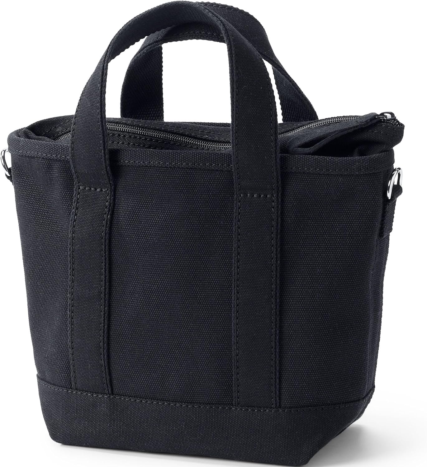 Lands' End Zip Top Canvas Tote Bag - Image 4