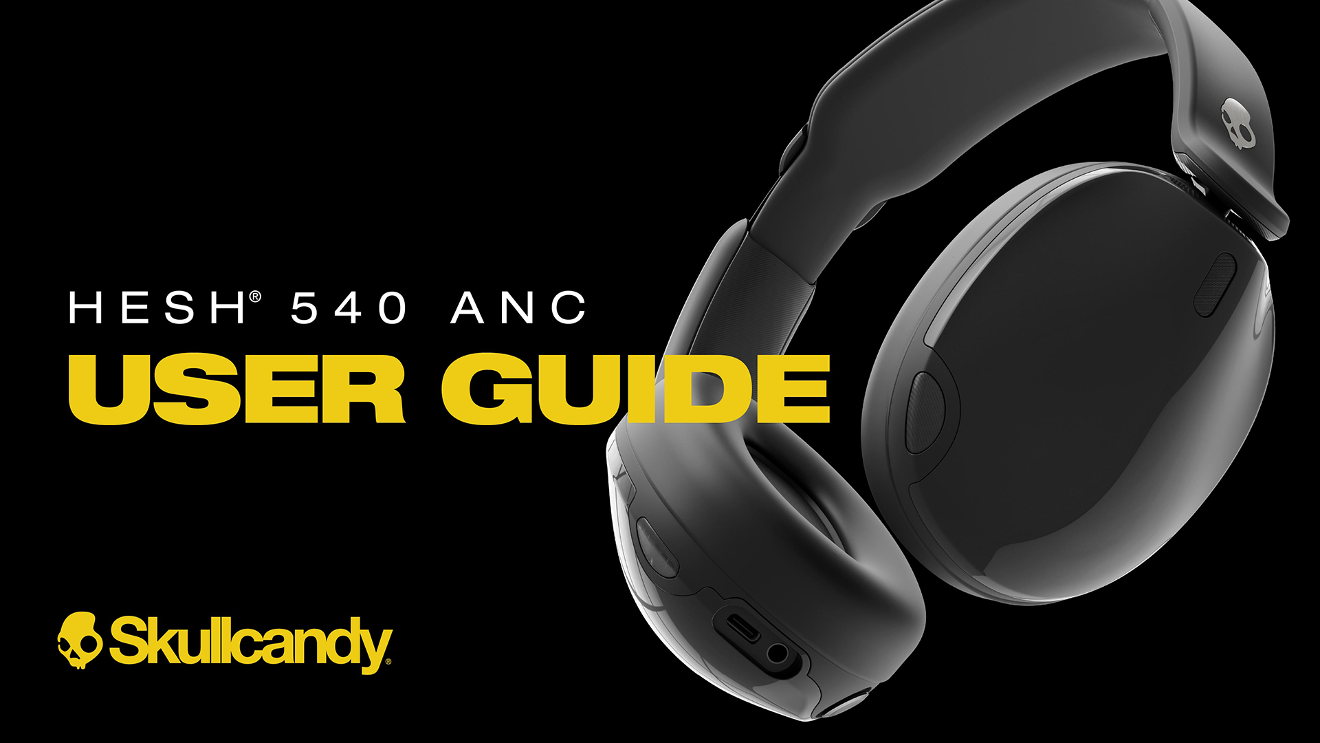 Amazon.com: Skullcandy Hesh 540 ANC Wireless Over-Ear Bluetooth