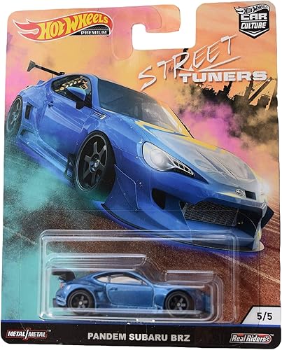 Hot Wheels Car Culture Pandem Subaru BRZ 55 azul