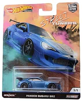5台セット　ホットウィール　スライドストリート　パンデム スバル BRZ 5台セット ホットウィール スライドストリート パンデム スバル