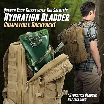 Amazon.co.jp: Tru Salute 45L ミリタリー タクティカル バック