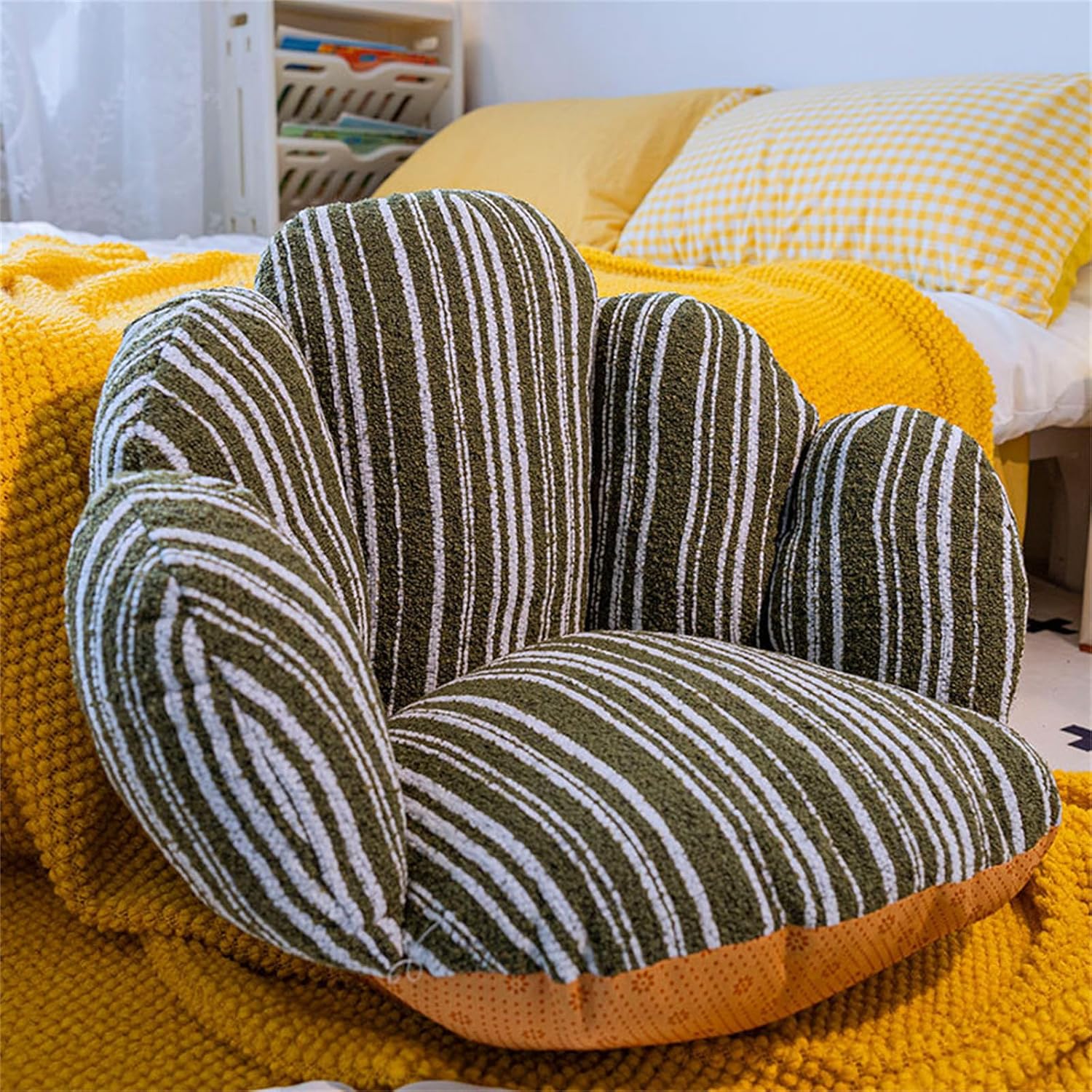Multipurpose Tufted Floor Sitting Cushion Thick and Comfortable for Adults and Pet Home Decoration Pillow