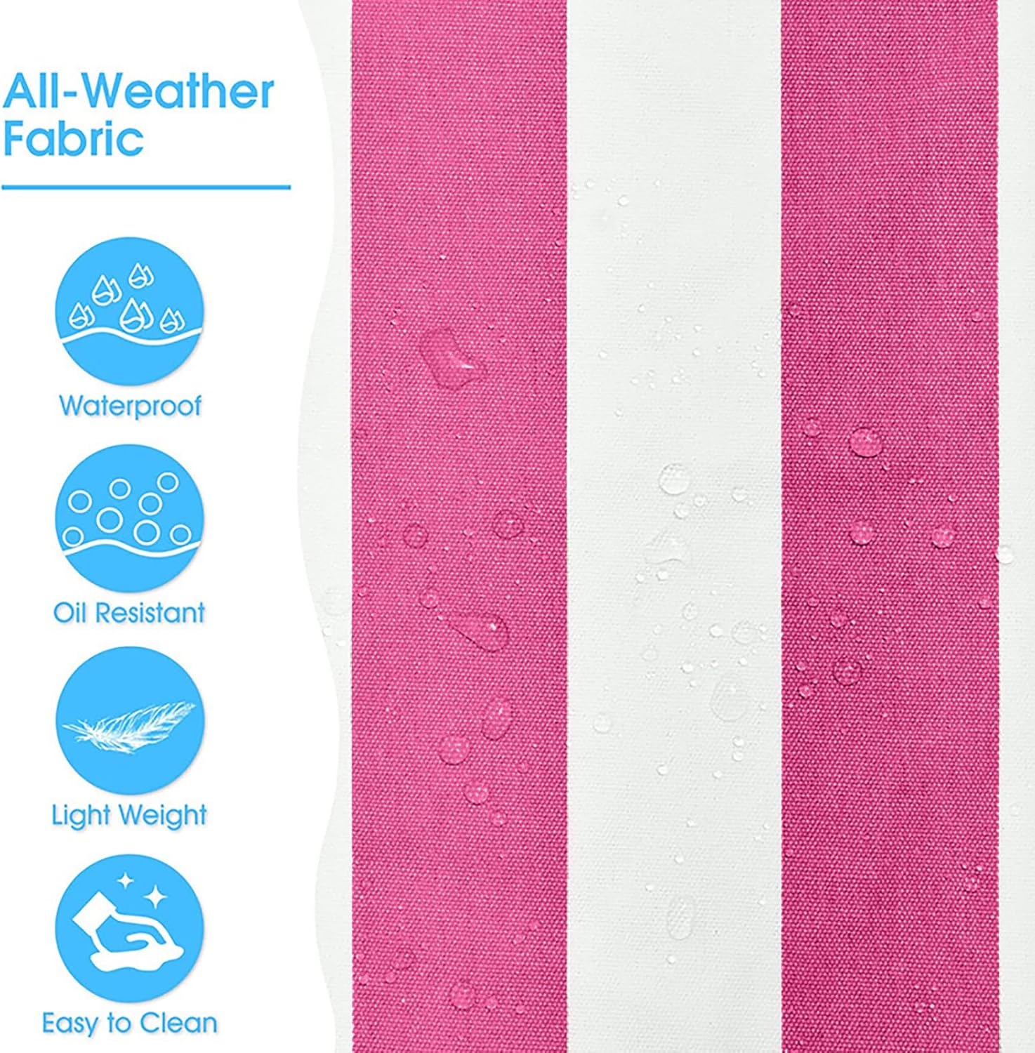 LAVTUG Beach Bags for Women, Large Canvas Beach Tote Bag Waterproof Sandproof Beach Bags Swim Pool Bag Travel Essentials - Image 7