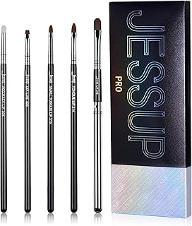 Jessup Lip Brush Set, Professional Lip Makeup Brushes for Lipstick Strea...