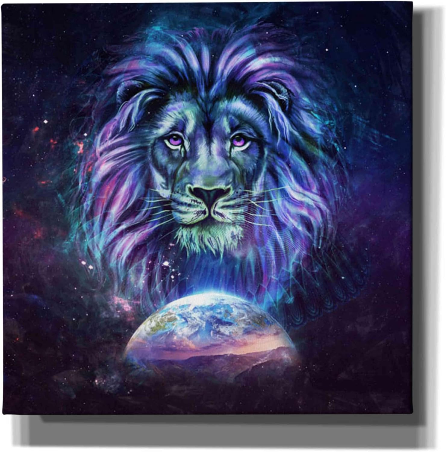 Epic Graffiti 'Guardian' by Cameron Gray, Canvas Wall Art, 12"x12"