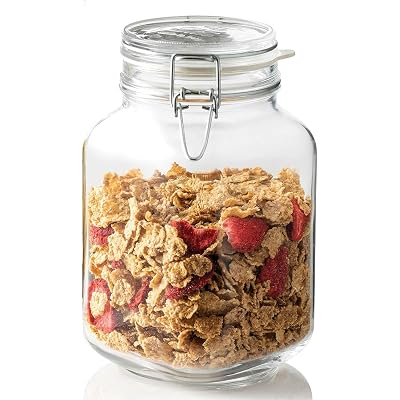 Bormioli Rocco SYNCHKG017035 Fido Glass Canning Jar Italian