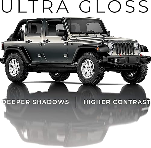 Miniatura 6 de VViViD + Rollo de película de repuesto de vinilo gris carbón caramelo ultra brillante para automóvil, con tecnología de liberación de aire nano,