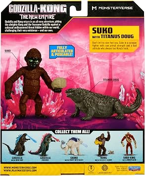 Godzilla x Kong Action Figure 15 Cm Suko With Titanus Doug