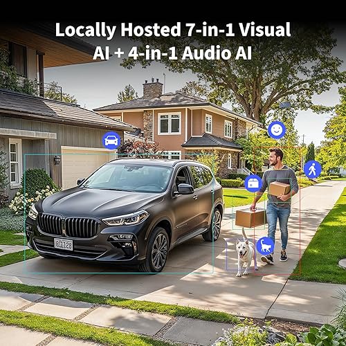 Miniatura 3 de Aqara Hub de cámara de 4MP G5 Pro WiFi, cámara de seguridad de visión nocturna a color real al aire libre, WiFi de 2.45GHz, video seguro HomeKit,