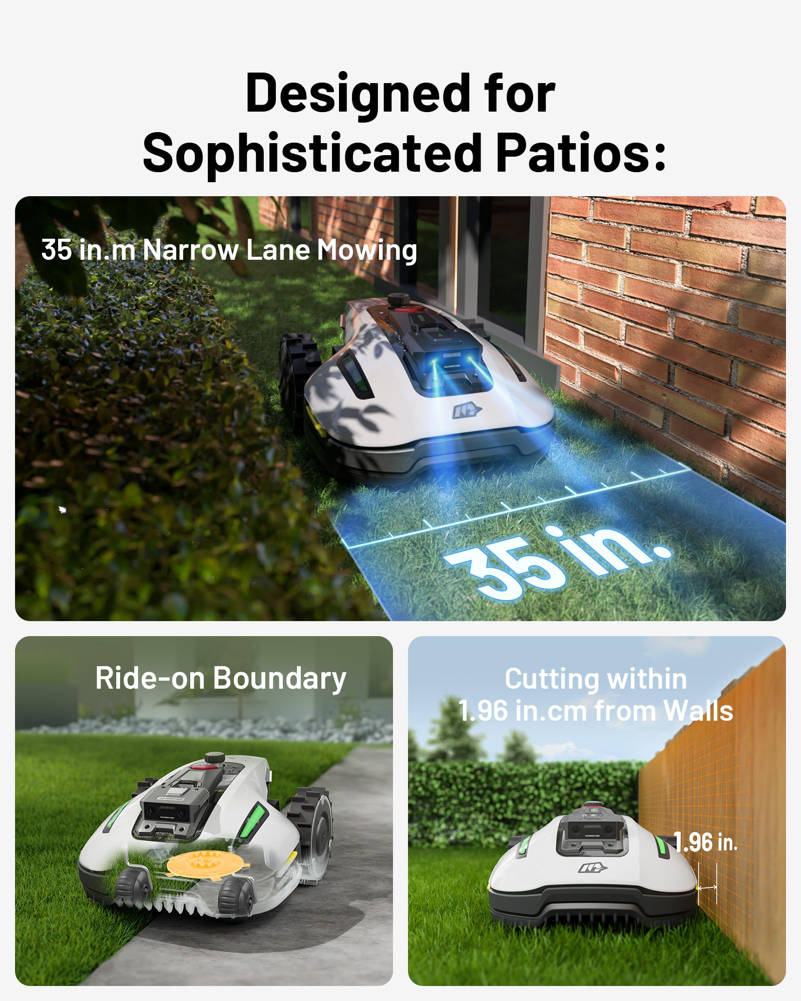 ウェア yuka Amazon.com: Mammotion YUKA Mini 500 Robotic Lawn Mower for