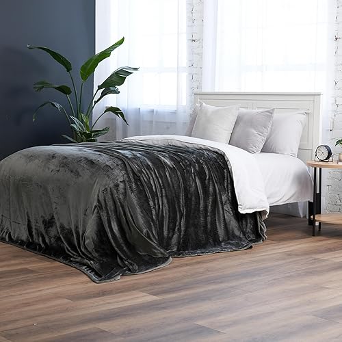 Northwest Ashford Home - Manta familiar de gran tamaño, color pizarra, 108 x 120 pulgadas disponible en Yaxa Venezuela