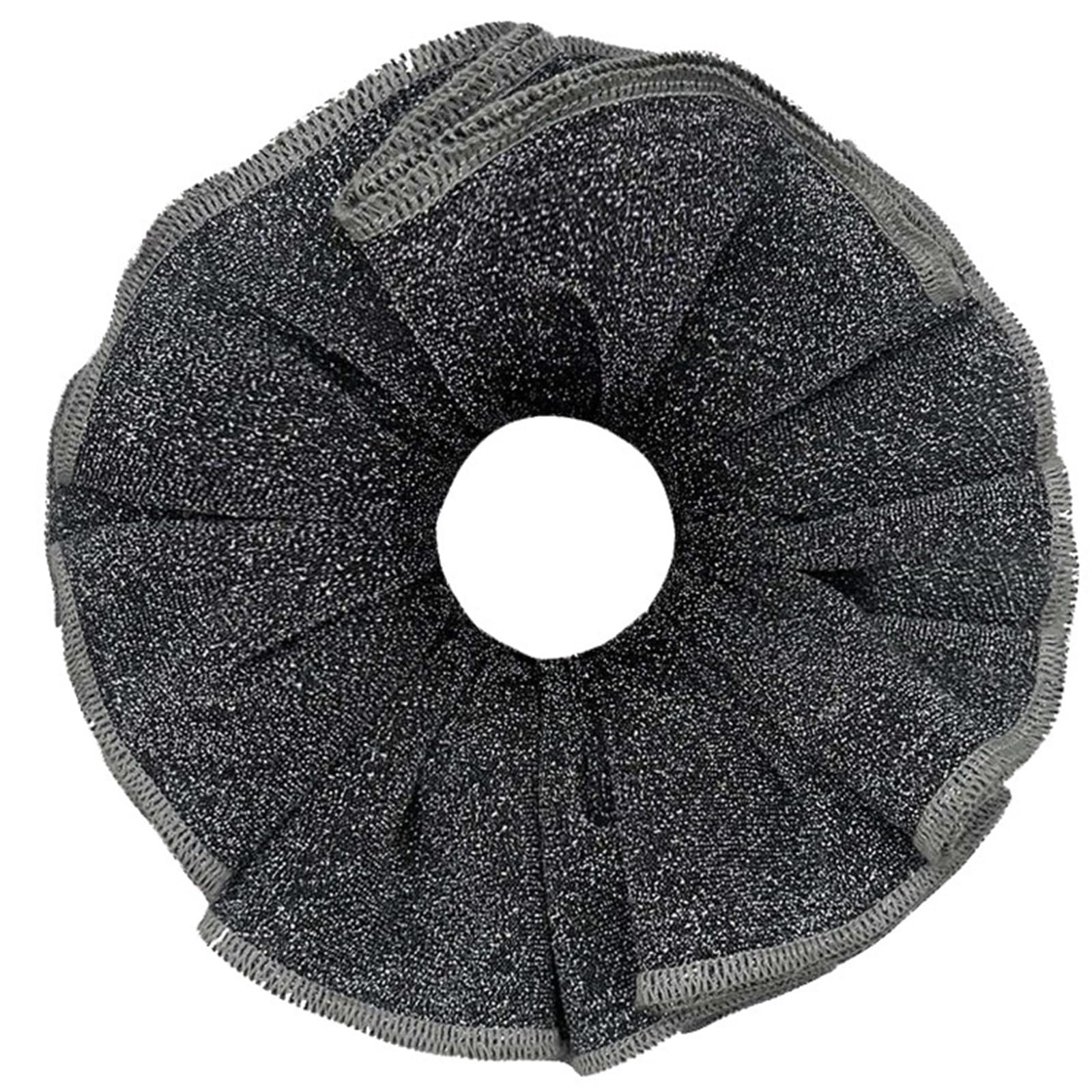 Fentency Glitters Hair Scrunchies Thick Updo Oversized Dark Hair Scrunchy Elegant Hair Rope Scrunchy Women Ponytail Holder