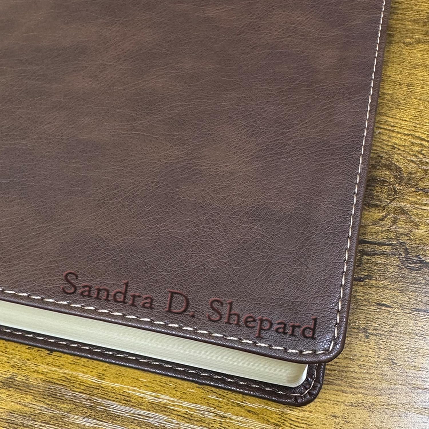 sinfinate Personalized NIV Journaling Bible with Custom Name Engraving, Christian Gift for Men, Women(Name Personalized)