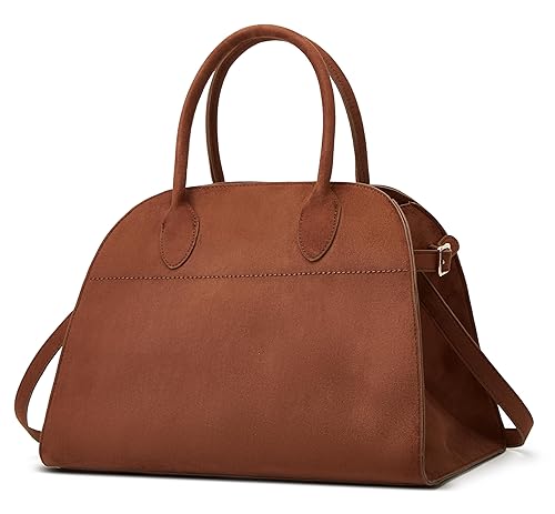 Suede Large Tote Bag for Women Leather Bag Retro Purses