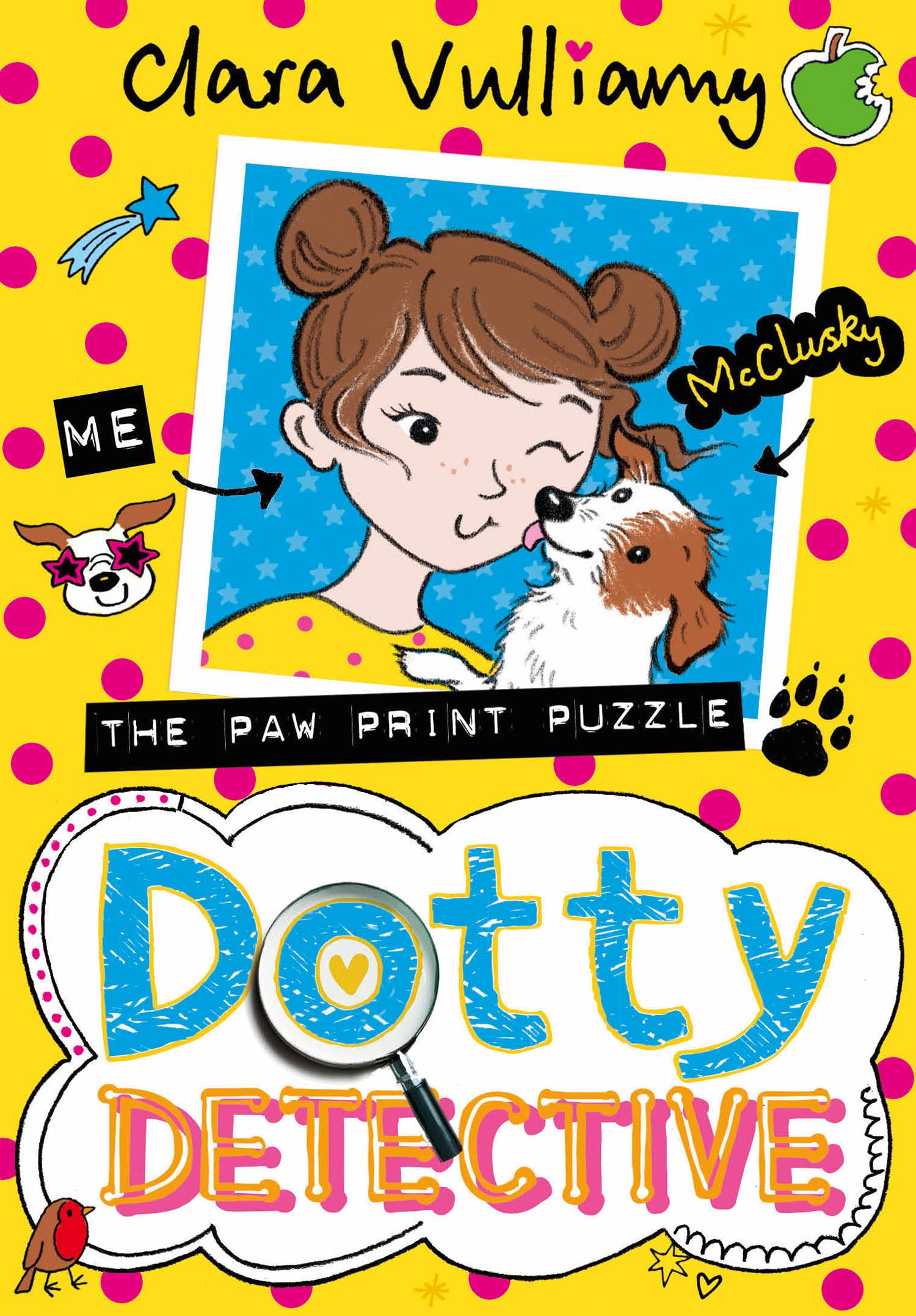 Dotty Detective and the Paw Print Puzzle (Dotty Detective, Book 2),Clara Vulli