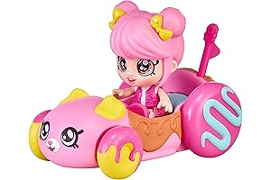 Donatina&#x27;s Car: Collectible Vehicle and Bobblehead Figurine Set for Kids