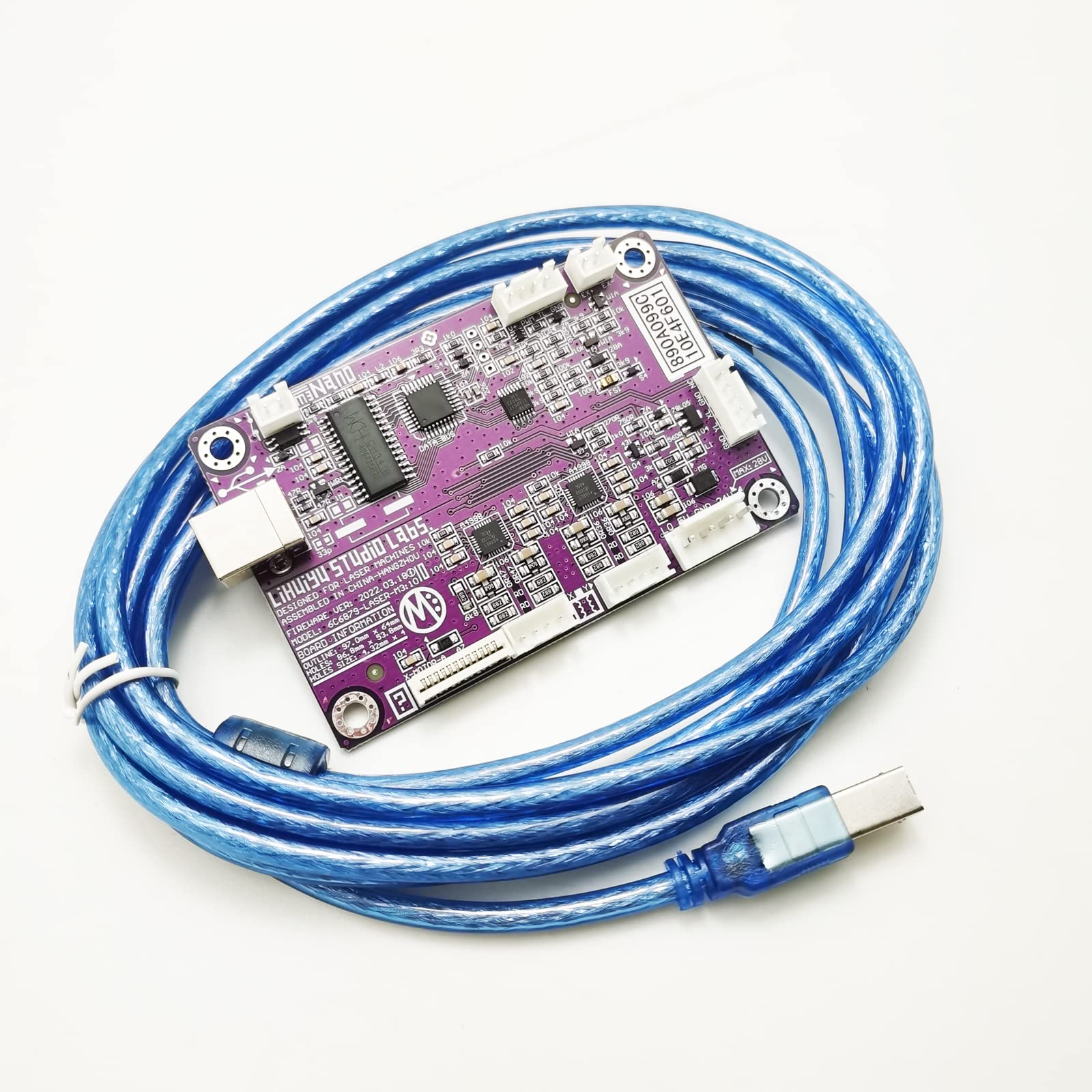 Amazon.com: LIHUIYU M3 主板,適用於Co2 雷射控制器雕刻切割機+ 英文加密狗B 組: 藝術、手工藝與縫紉