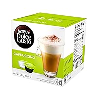 Vista 1 de Nescafe Dolce Gusto Coffee Pods, Cappuccino, 16 capsules, Pack of 3