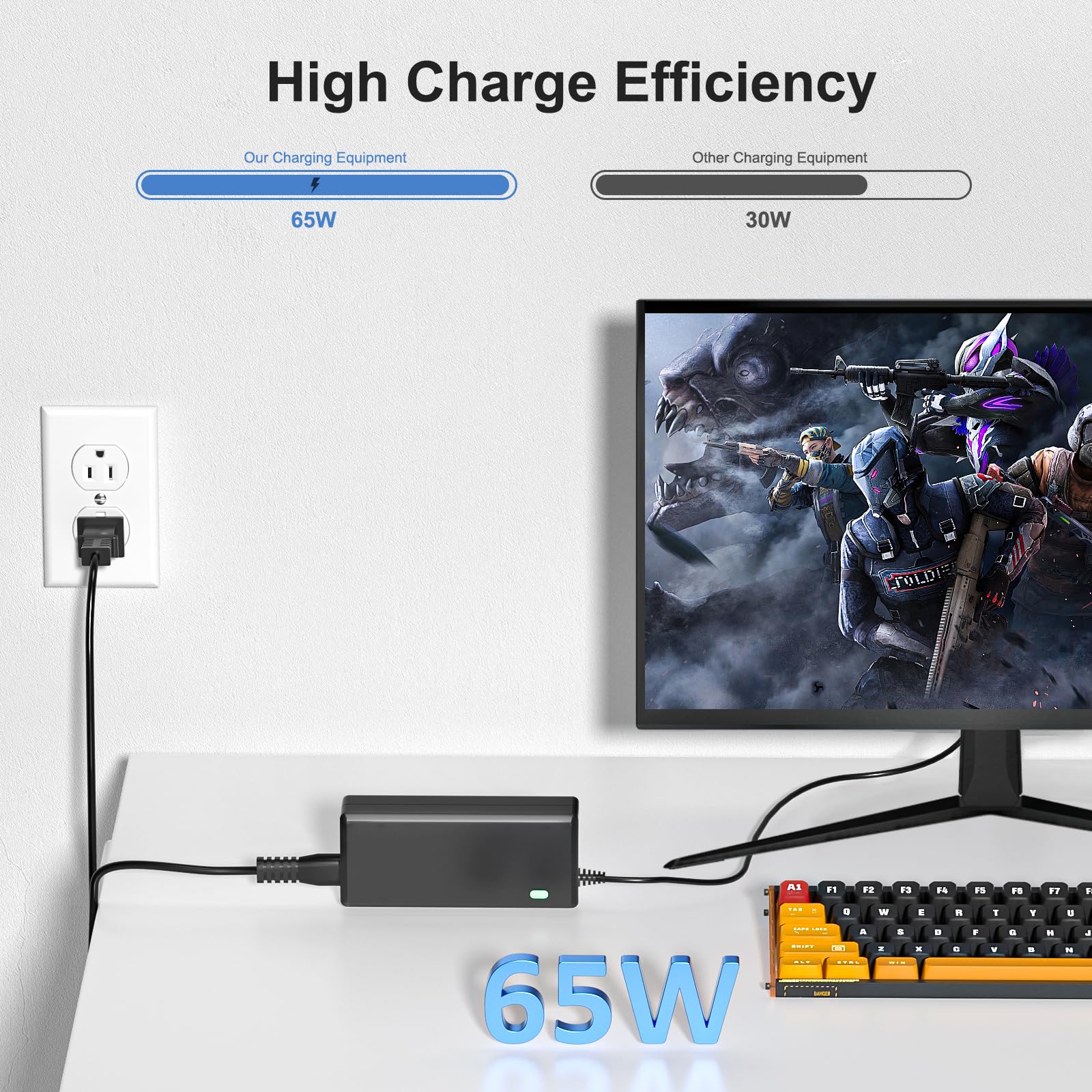 Amazon.co.jp: MSIモニター用20V電源コード。 : パソコン・周辺機器