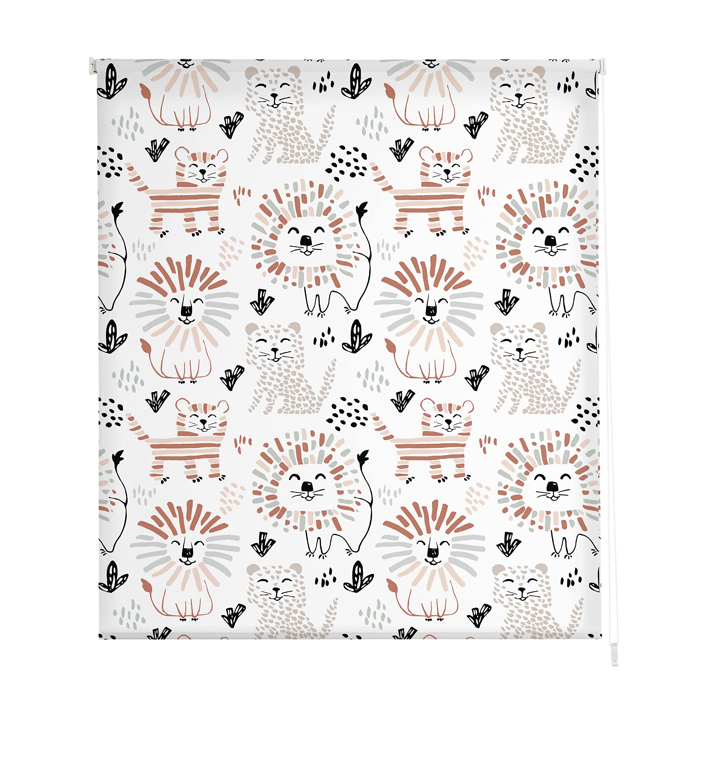 Estoralis Infantiles | Estor Enrollable Diseño Moderno | Translúcido Estampado Digital | Modelo I-2162 | 130 x 180 cm (Ancho/Alto) Tamaño Tela 127 x 175 cm | Estores para Ventanas y Puertas