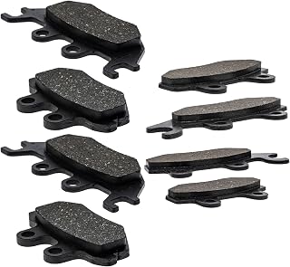 NICHE Complete Brake Pad for Kawasaki 43082-0022 43082-0140 Semi-Metallic