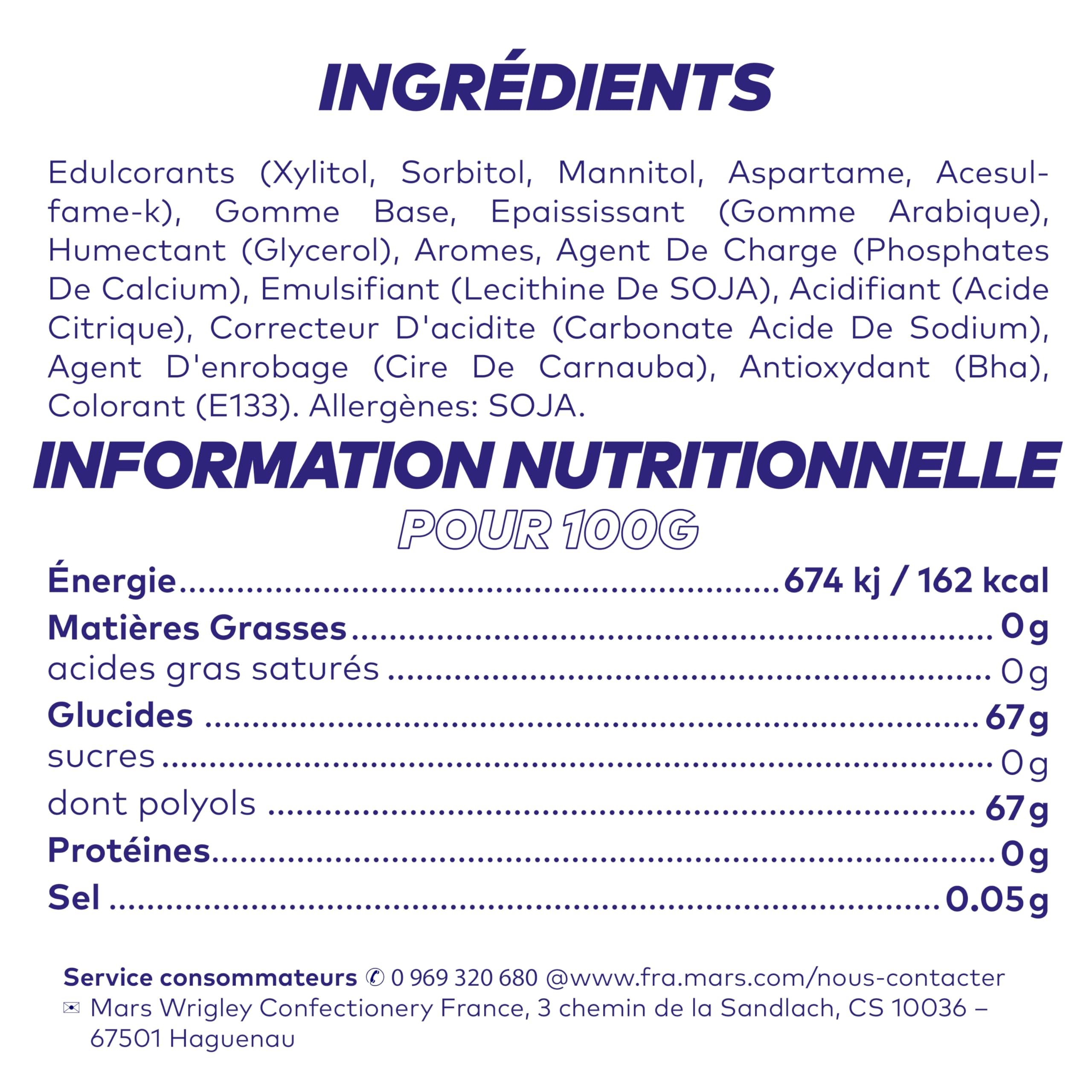 FREEDENT WHITE Chewing Gum Sans Sucre Goût Fruit 5 Paquets 70g