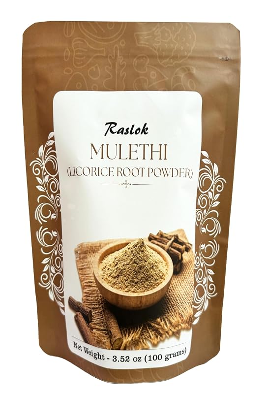 Raslok Pó de raiz de alcaçuz (Glycyrrhiza glabra) 99,79 g