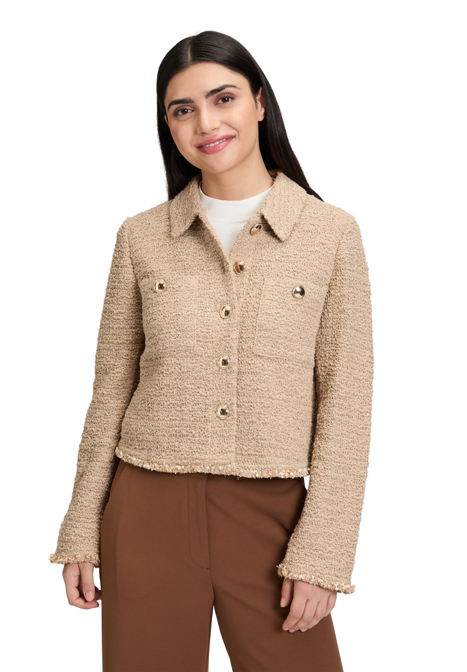 Betty Barclay Damen Blazer-Jacke Langarm