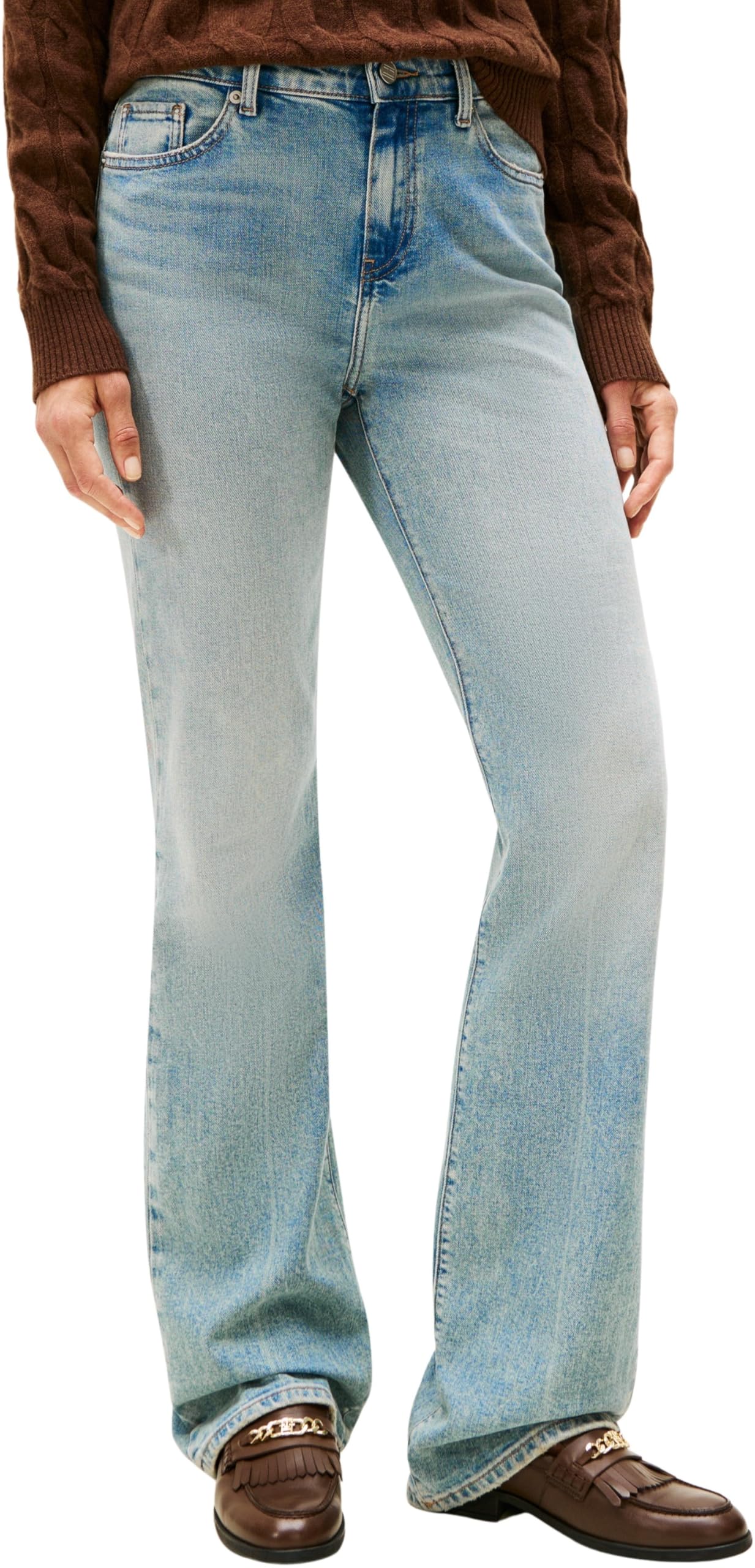 Tommy Hilfiger Damen Bootcut DNM Kyle Bootcut Rw Ww0ww46730