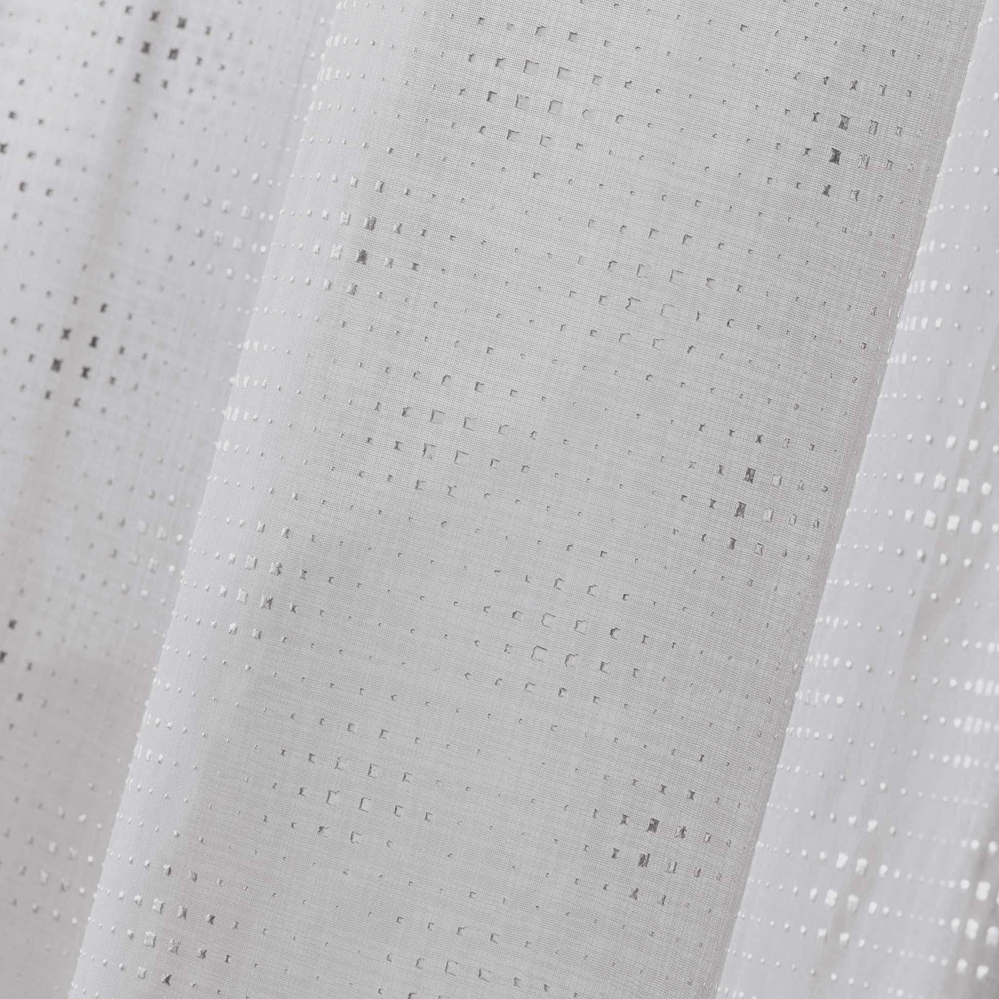 Tenda Douceur D'Intérieur Carlino Con Occhielli – Grigio 240x140 Cm, Poliestere Lavabile