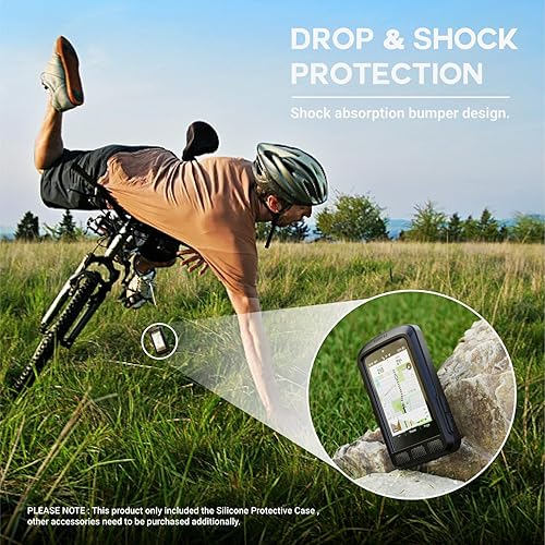 Miniatura 5 de TUSITA Funda de silicona compatible con el ordenador de ciclismo Wahoo ELEMNT ACE - Accesorios del sistema GPS