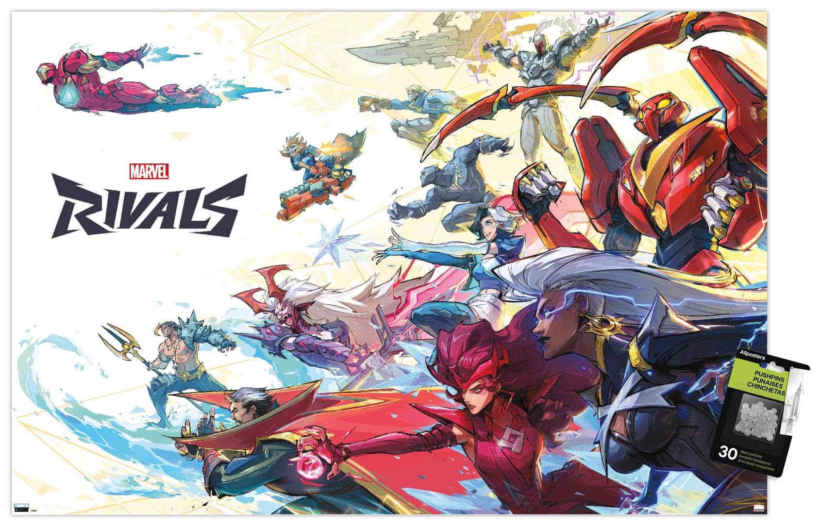 Amazon.com: Trends International Marvel Rivals - Group Wall Poster