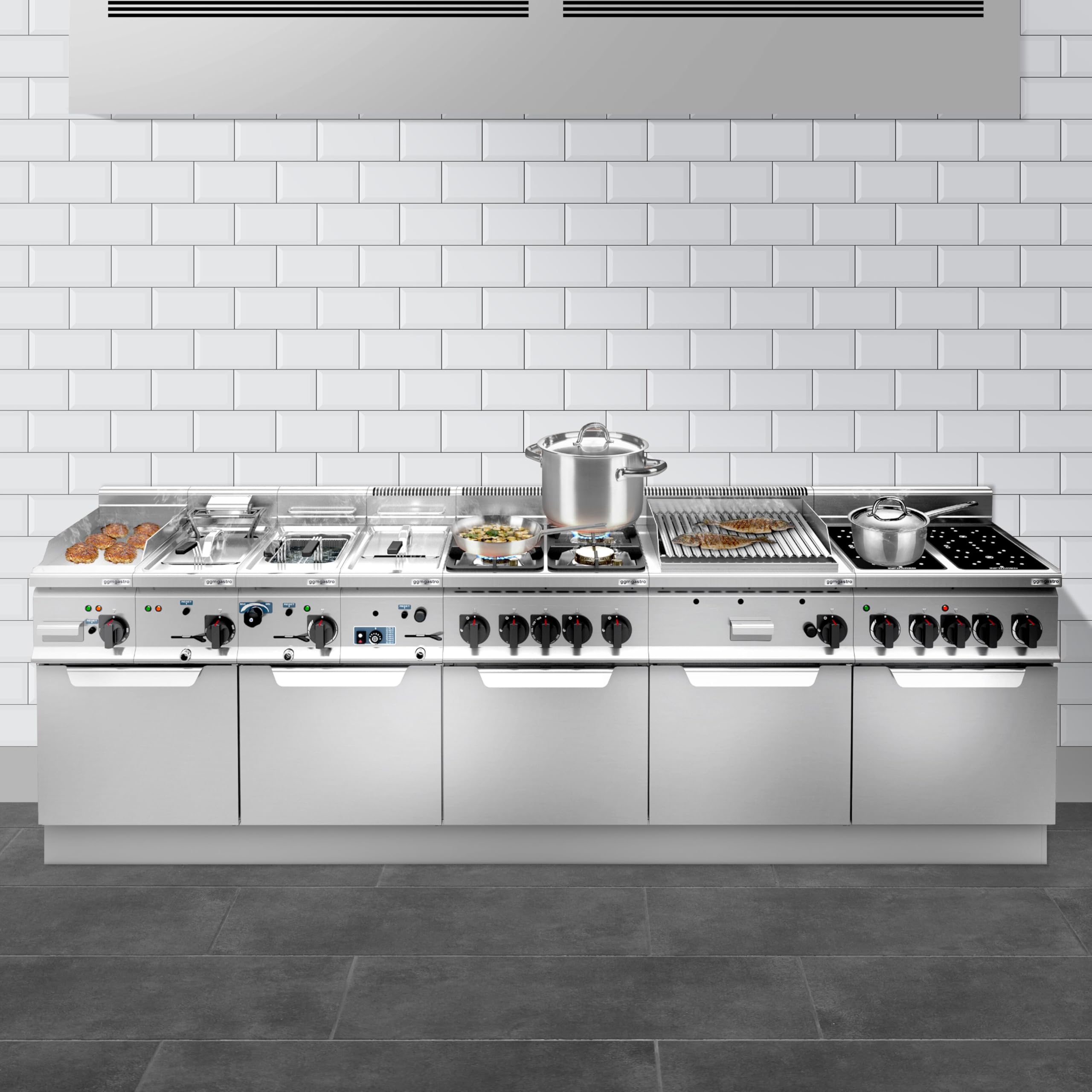 GGM Gastro | ENB363P | Elektro Nudelkocher - 11 Liter - 3,5 kW