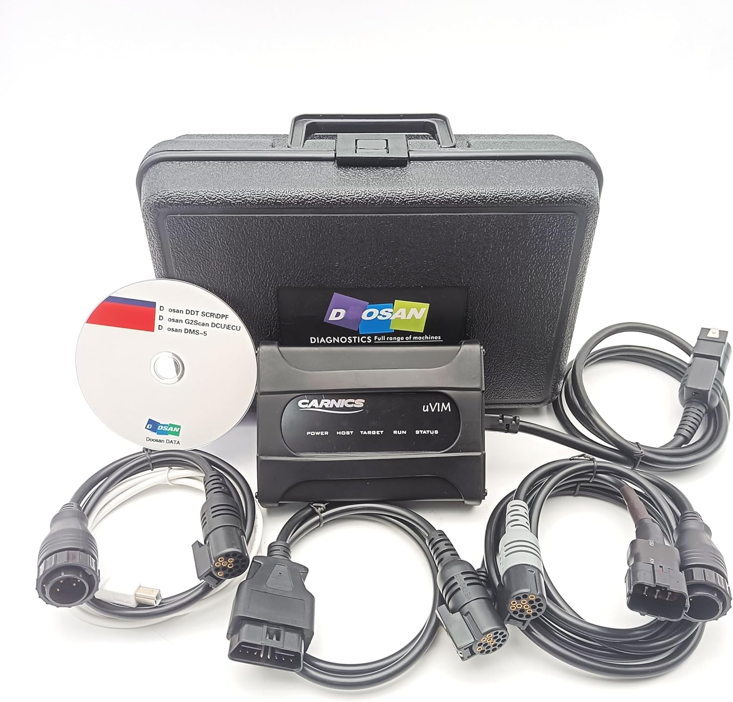 for Do-os-an uVIM Diagnostic Tool Excavator Forklift Engine Fault Scanner Detection OBD Interface DDT CARNICS SCR DPF DCU ECU G2