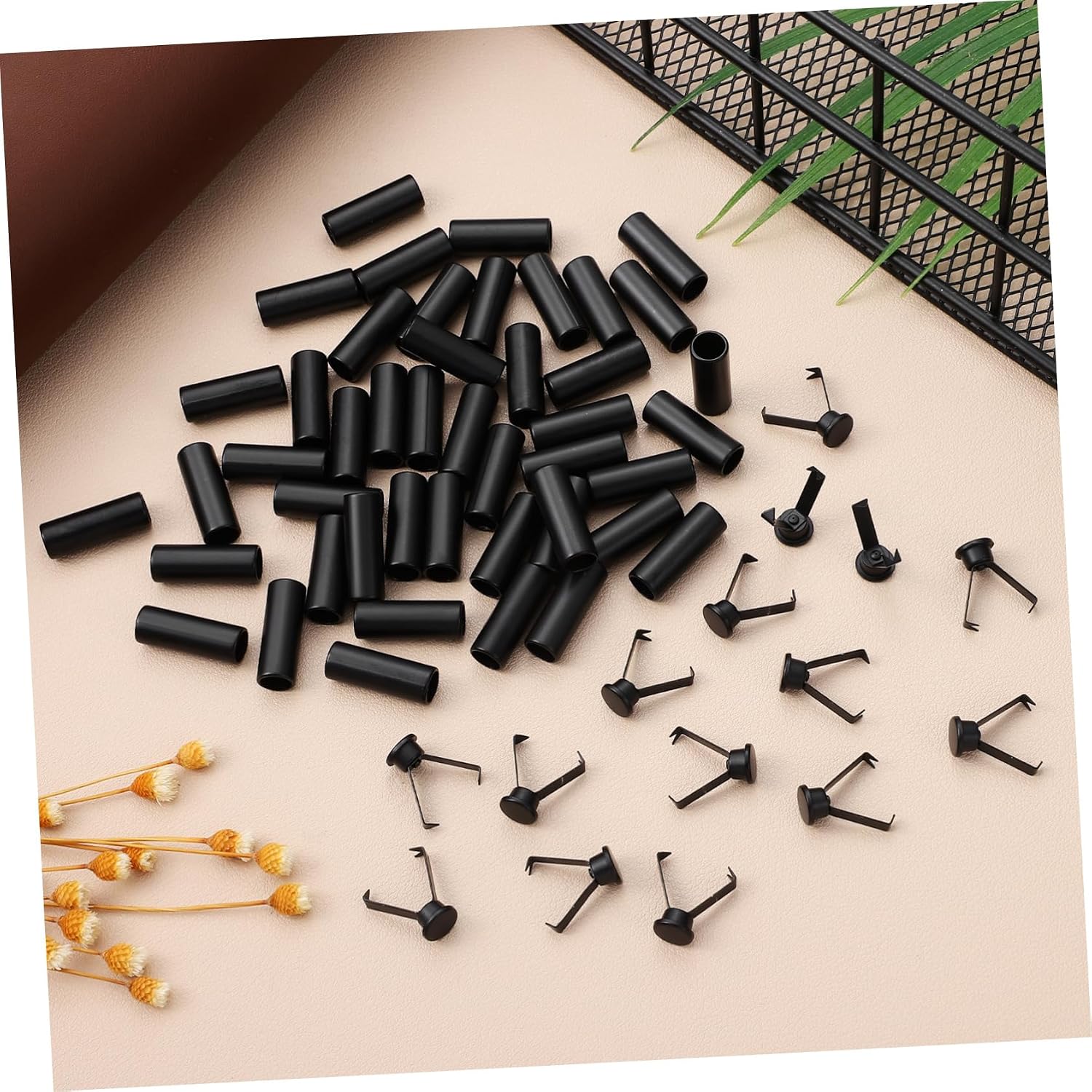 NOLITOY 60pcs Metal End Caps Drawstring Cord Stoppers for Hoodies Sneakers and Bags Easy to Use Polished Finish Outer