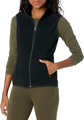Tienda Essentials Women's Classic-Fit Sleeveless Polar Soft Fleece Vest (Available in Plus Size)