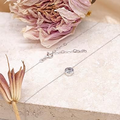 Oro Giallo 9K Con Zirconia Cubica, Pendente Elegante