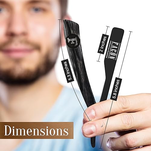 Miniatura 7 de Maquinilla de afeitar negra.