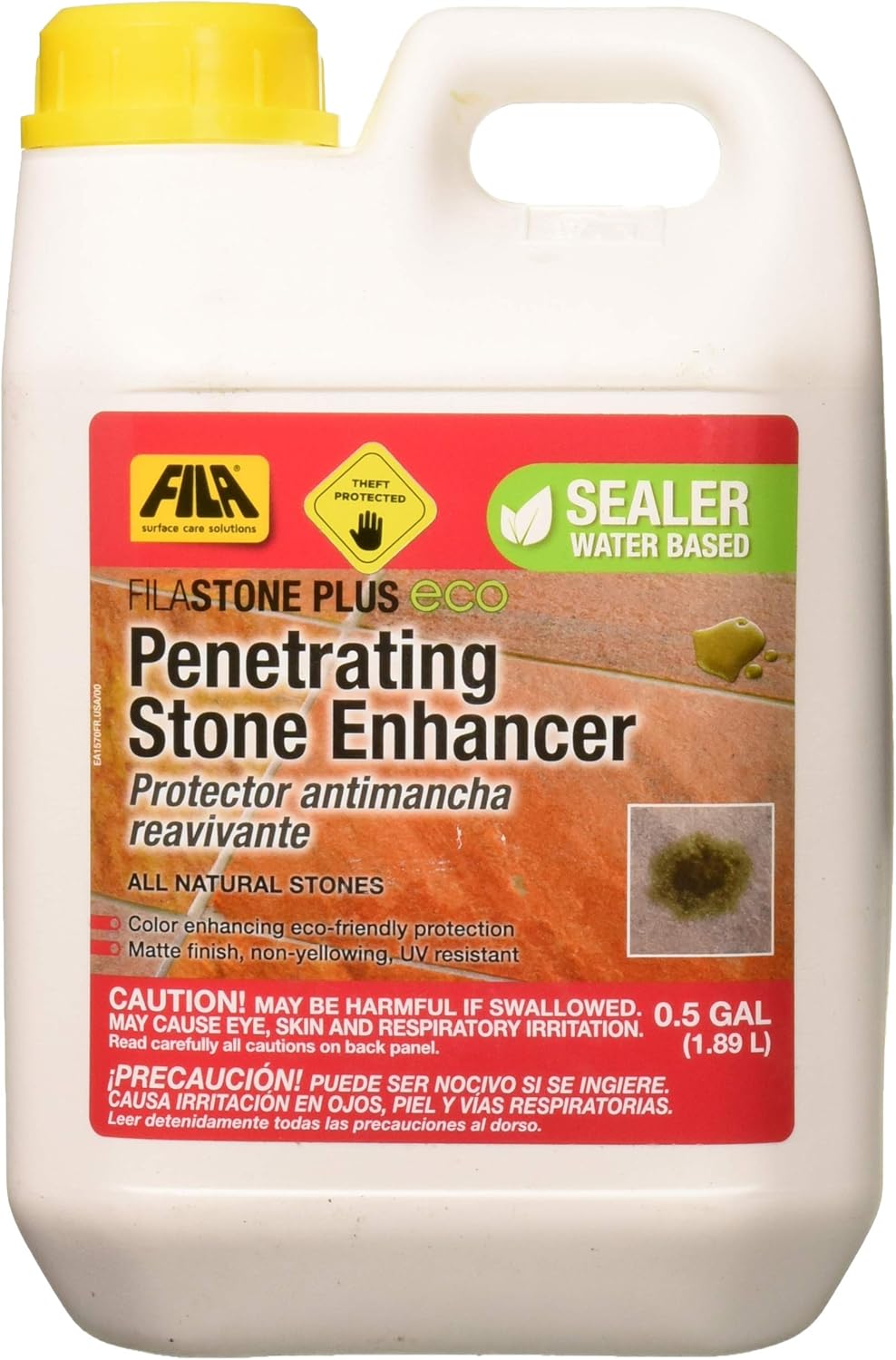 FILA Stone Enhancer Sealer Stoneplus Eco 0,5 Gallon, Water Based